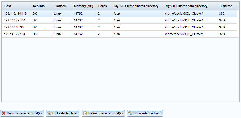 HostGrid collapsed